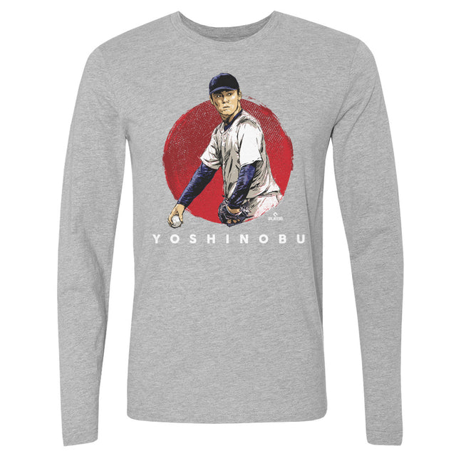 Yoshinobu Yamamoto Men's Long Sleeve T-Shirt | 500 LEVEL