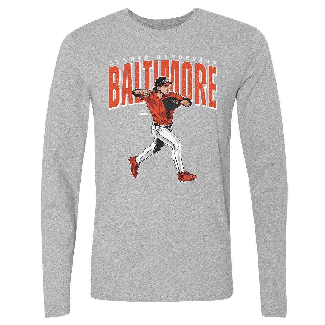 Gunnar Henderson Men's Long Sleeve T-Shirt | 500 LEVEL