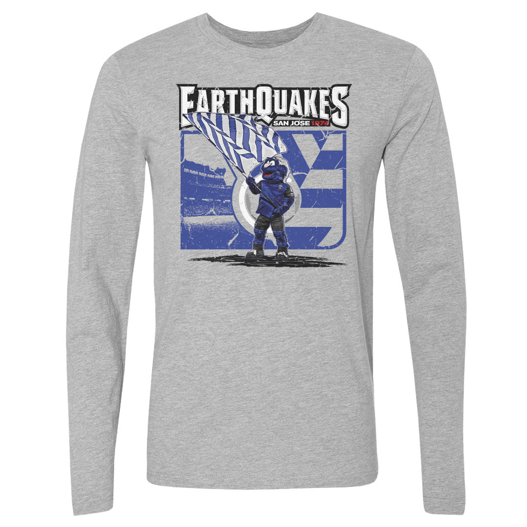 San Jose Earthquakes Men's Long Sleeve T-Shirt | 500 LEVEL