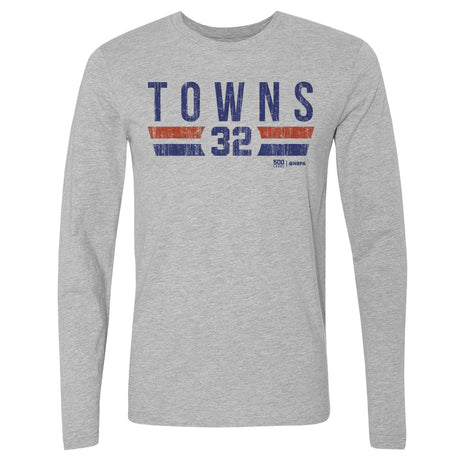 Karl-Anthony Towns Men's Long Sleeve T-Shirt | 500 LEVEL