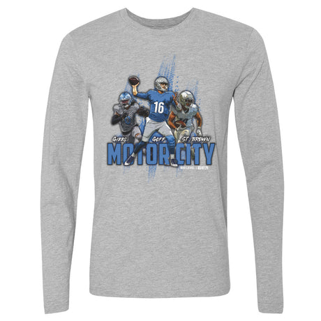 Detroit Men's Long Sleeve T-Shirt | 500 LEVEL