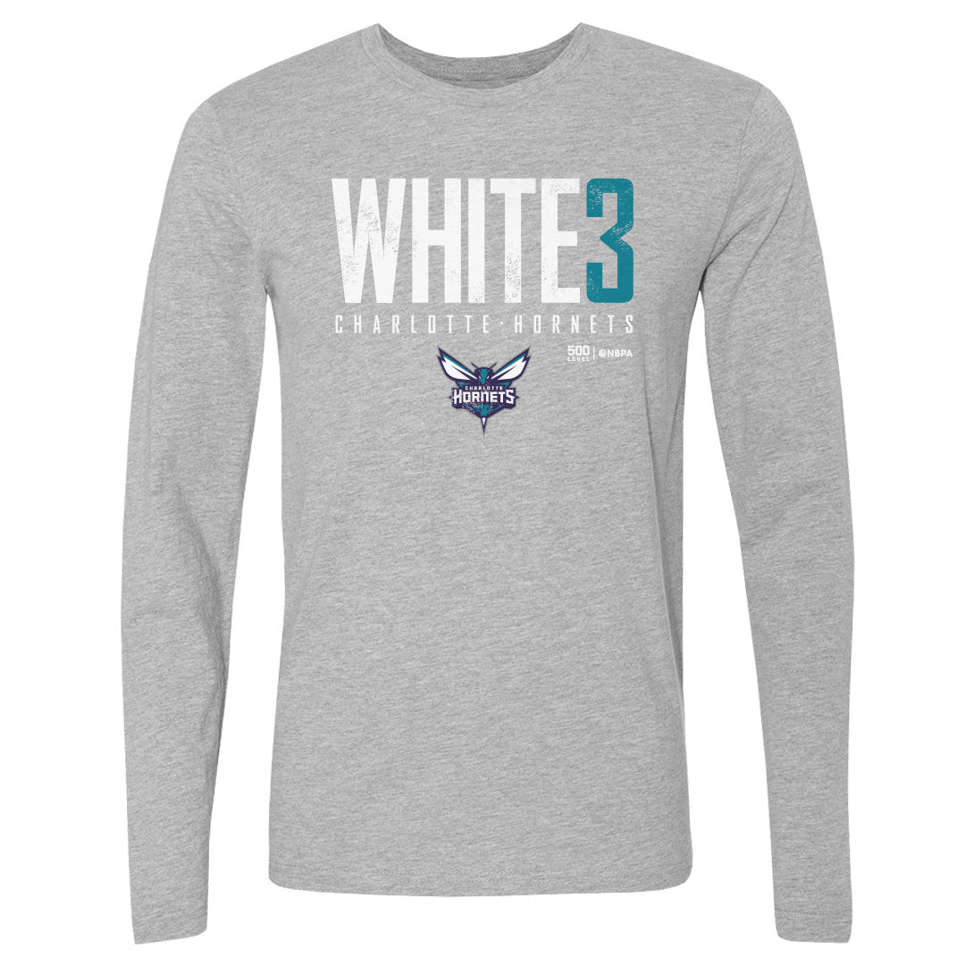 Coby White Men's Long Sleeve T-Shirt | 500 LEVEL