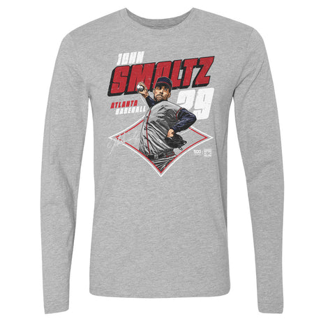John Smoltz Men's Long Sleeve T-Shirt | 500 LEVEL