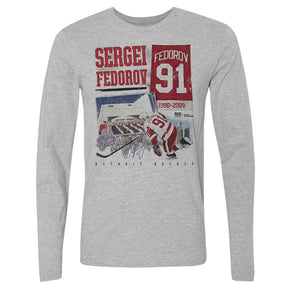 Sergei Fedorov Men's Long Sleeve T-Shirt | 500 LEVEL