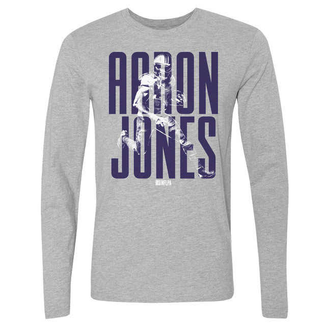 Aaron Jones Men's Long Sleeve T-Shirt | 500 LEVEL