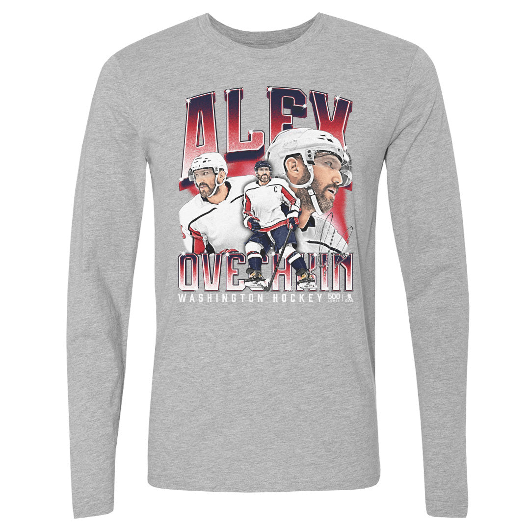 Alex Ovechkin Men's Long Sleeve T-Shirt | 500 LEVEL