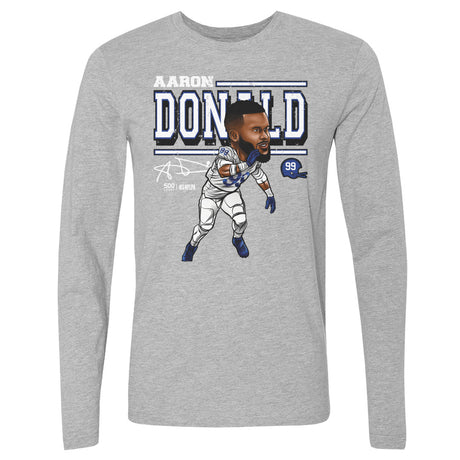 Aaron Donald Men's Long Sleeve T-Shirt | 500 LEVEL