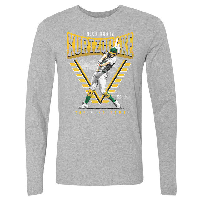 Nick Kurtz Men's Long Sleeve T-Shirt | 500 LEVEL
