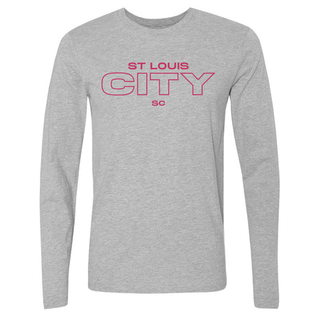 St. Louis City SC Men's Long Sleeve T-Shirt | 500 LEVEL