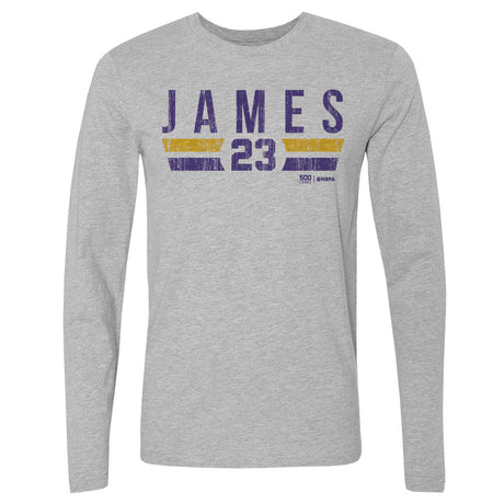 LeBron James Men's Long Sleeve T-Shirt | 500 LEVEL
