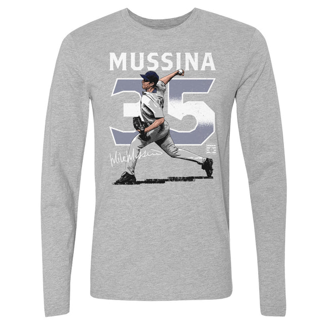 Mike Mussina Men's Long Sleeve T-Shirt | 500 LEVEL