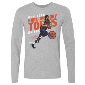 Karl-Anthony Towns Men's Long Sleeve T-Shirt | 500 LEVEL