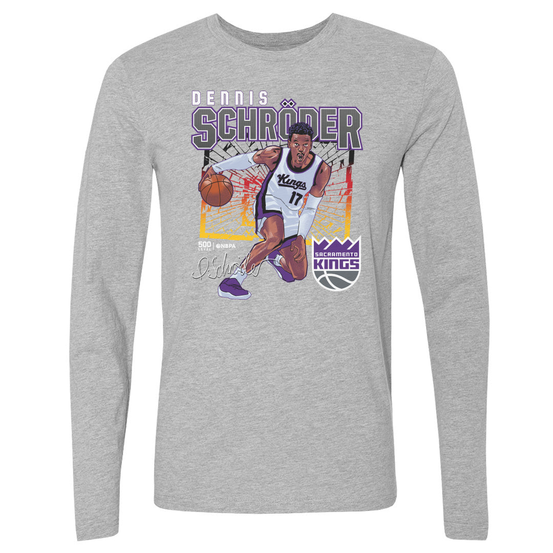 Dennis Schroder Men's Long Sleeve T-Shirt | 500 LEVEL