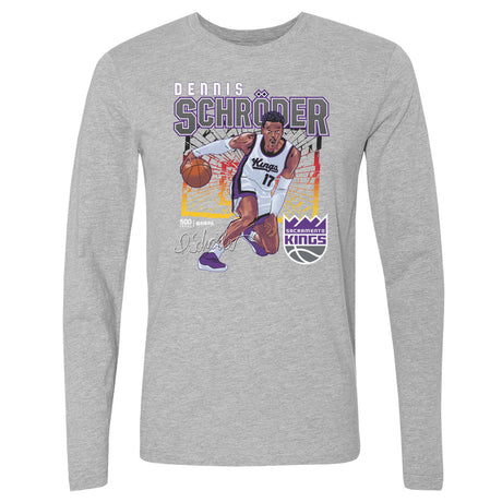 Dennis Schroder Men's Long Sleeve T-Shirt | 500 LEVEL