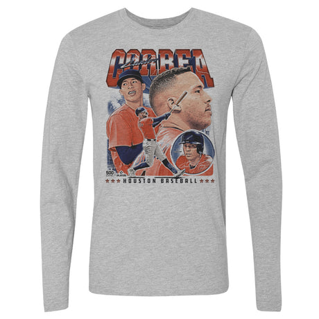 Carlos Correa Men's Long Sleeve T-Shirt | 500 LEVEL