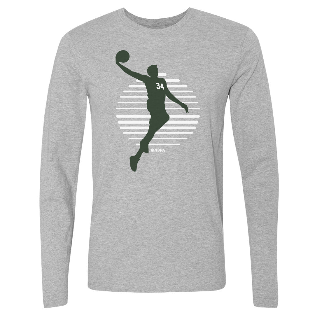 Giannis Antetokounmpo Men's Long Sleeve T-Shirt | 500 LEVEL