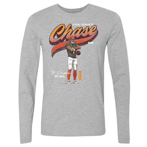 Ja'Marr Chase Men's Long Sleeve T-Shirt | 500 LEVEL