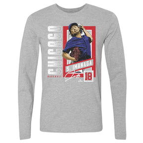 Shota Imanaga Men's Long Sleeve T-Shirt | 500 LEVEL