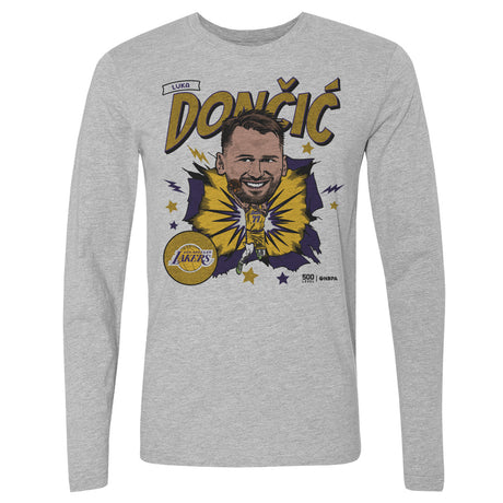 Luka Doncic Men's Long Sleeve T-Shirt | 500 LEVEL