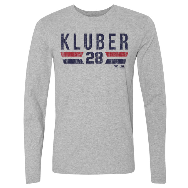 Corey Kluber Men's Long Sleeve T-Shirt | 500 LEVEL