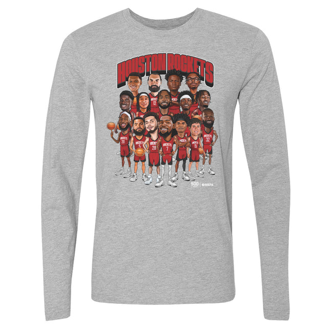 Houston Rockets Men's Long Sleeve T-Shirt | 500 LEVEL