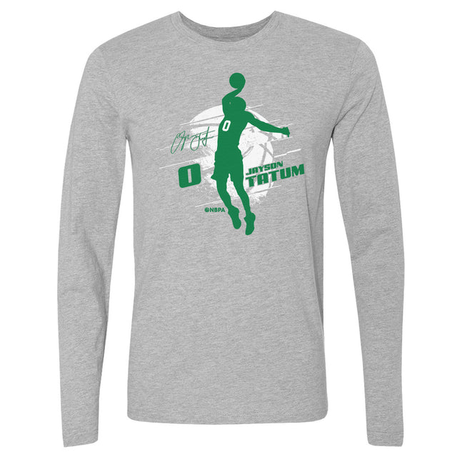 Jayson Tatum Men's Long Sleeve T-Shirt | 500 LEVEL