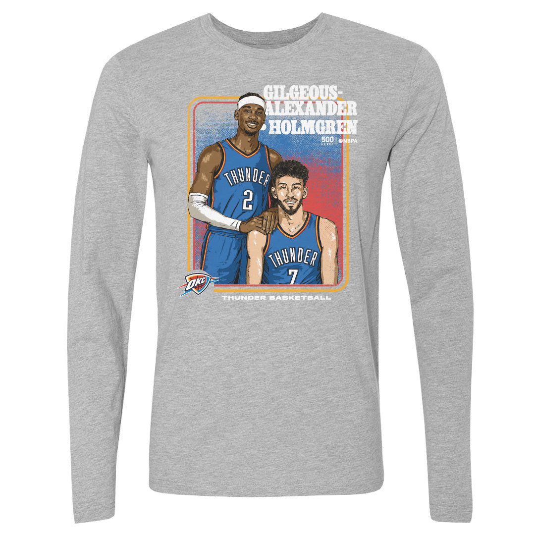 Shai Gilgeous-Alexander Men's Long Sleeve T-Shirt | 500 LEVEL