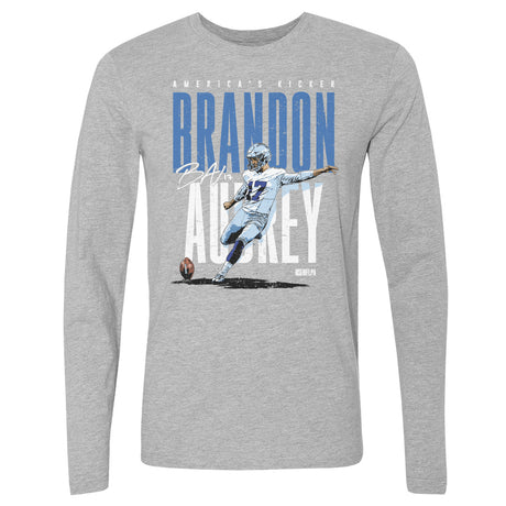 Brandon Aubrey Men's Long Sleeve T-Shirt | 500 LEVEL