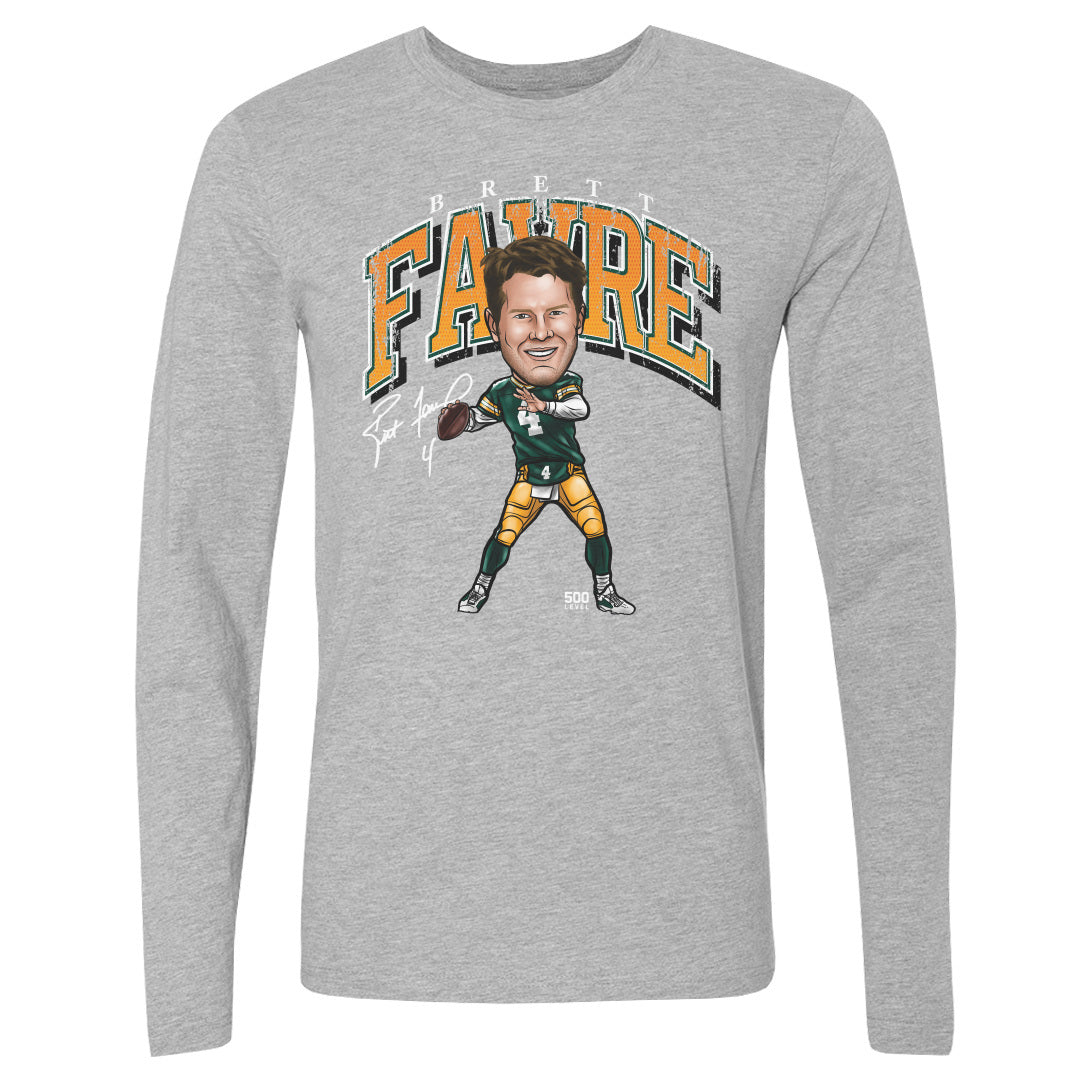 Brett Favre Men's Long Sleeve T-Shirt | 500 LEVEL
