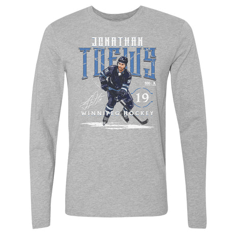 Jonathan Toews Men's Long Sleeve T-Shirt | 500 LEVEL