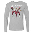 Jacory Croskey-Merritt Men's Long Sleeve T-Shirt | 500 LEVEL