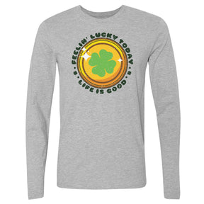 St. Patrick's Day Men's Long Sleeve T-Shirt | 500 LEVEL