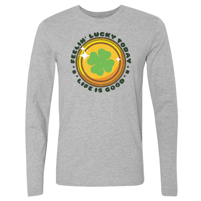 St. Patrick's Day Men's Long Sleeve T-Shirt | 500 LEVEL