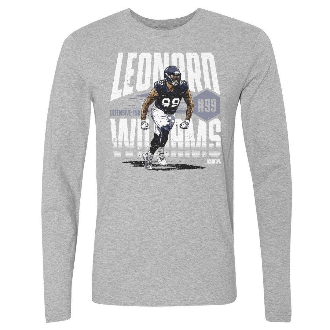 Leonard Williams Men's Long Sleeve T-Shirt | 500 LEVEL