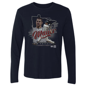 Joe Mauer Men's Long Sleeve T-Shirt | 500 LEVEL
