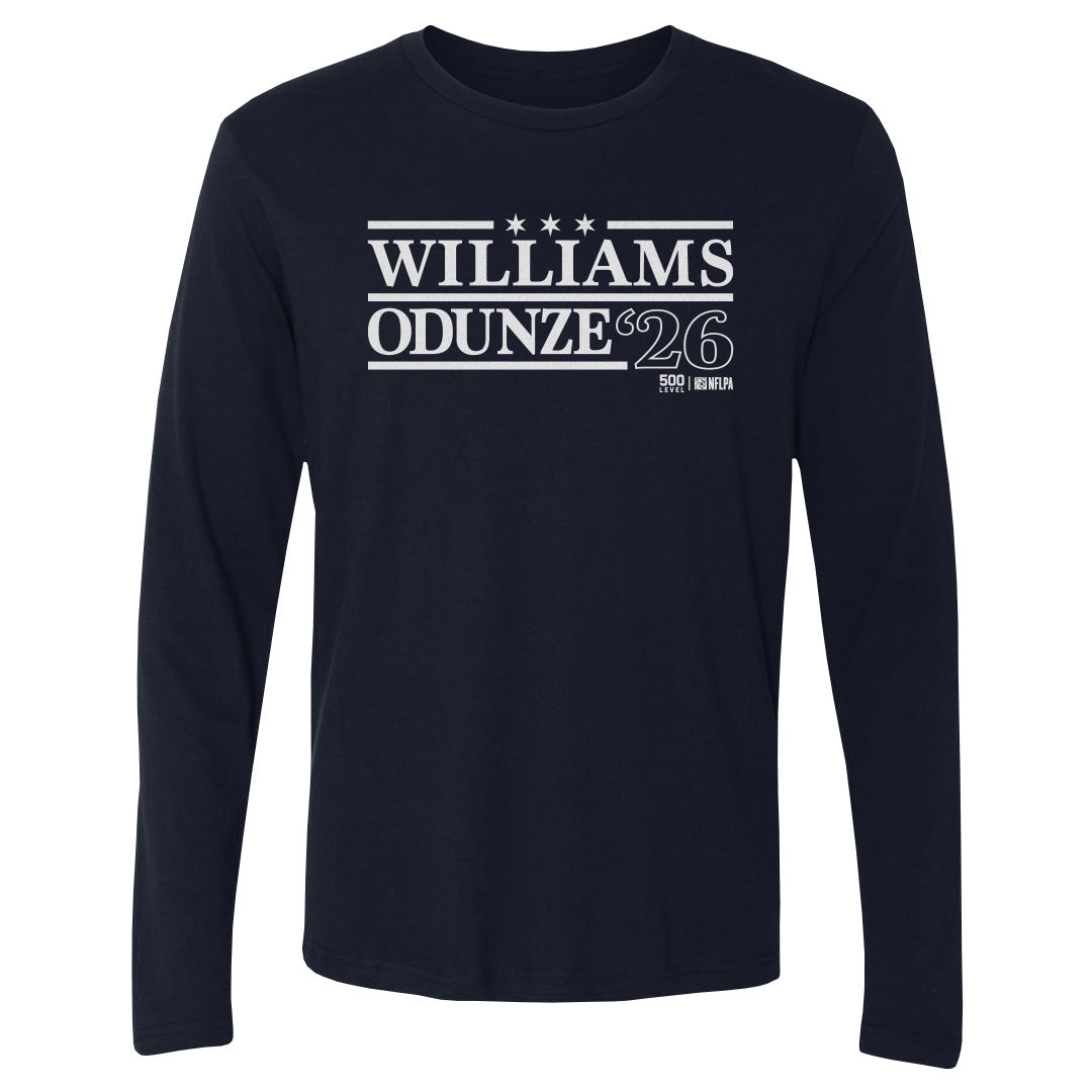 Caleb Williams Men's Long Sleeve T-Shirt | 500 LEVEL