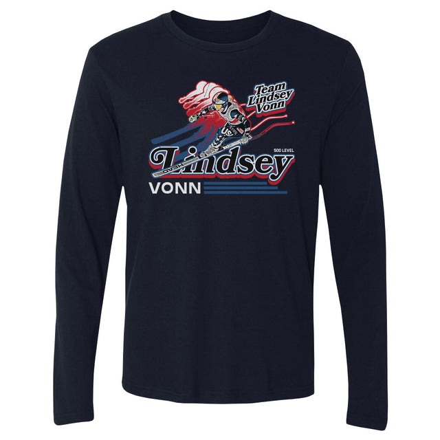 Lindsey Vonn Men's Long Sleeve T-Shirt | 500 LEVEL