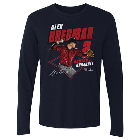 Alex Bregman Men's Long Sleeve T-Shirt | 500 LEVEL