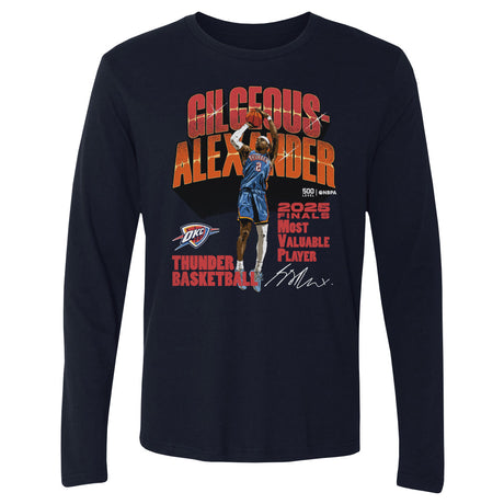 Shai Gilgeous-Alexander Men's Long Sleeve T-Shirt | 500 LEVEL