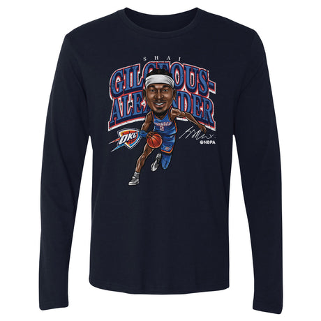 Shai Gilgeous-Alexander Men's Long Sleeve T-Shirt | 500 LEVEL