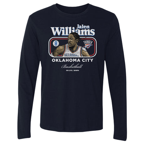 Jalen Williams Men's Long Sleeve T-Shirt | 500 LEVEL