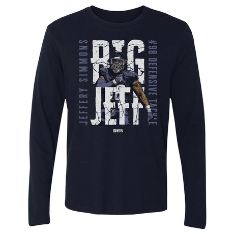 Jeffery Simmons Men's Long Sleeve T-Shirt | 500 LEVEL