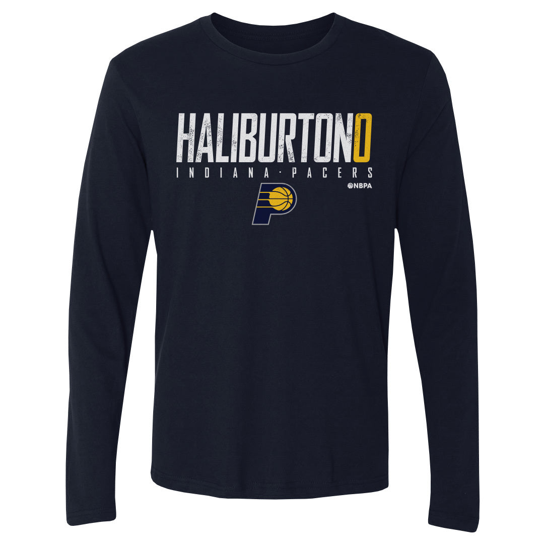 Tyrese Haliburton Men's Long Sleeve T-Shirt | 500 LEVEL