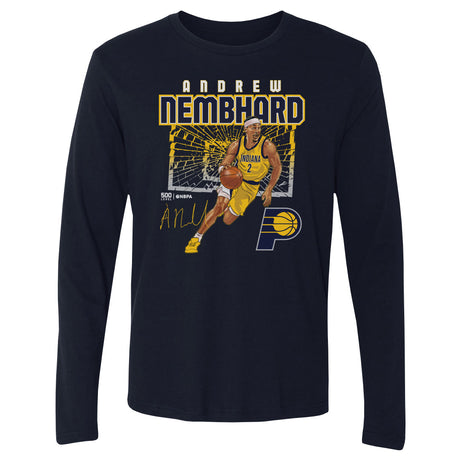 Andrew Nembhard Men's Long Sleeve T-Shirt | 500 LEVEL