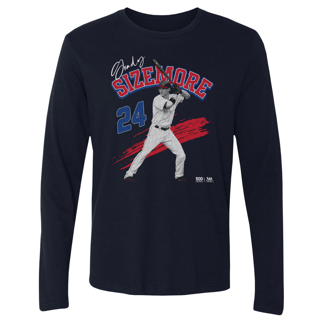 Grady Sizemore Men's Long Sleeve T-Shirt | 500 LEVEL