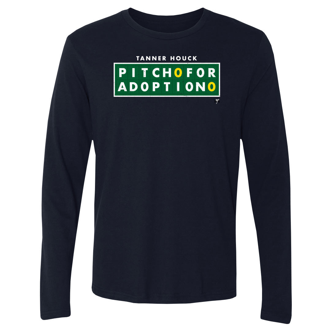 Pitch For Adoption Men's Long Sleeve T-Shirt | 500 LEVEL