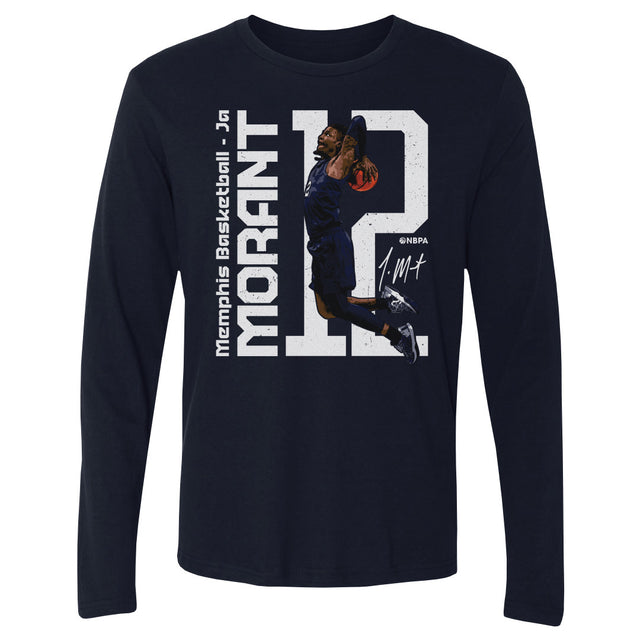Ja Morant Men's Long Sleeve T-Shirt | 500 LEVEL