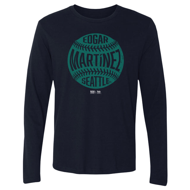 Edgar Martinez Men's Long Sleeve T-Shirt | 500 LEVEL