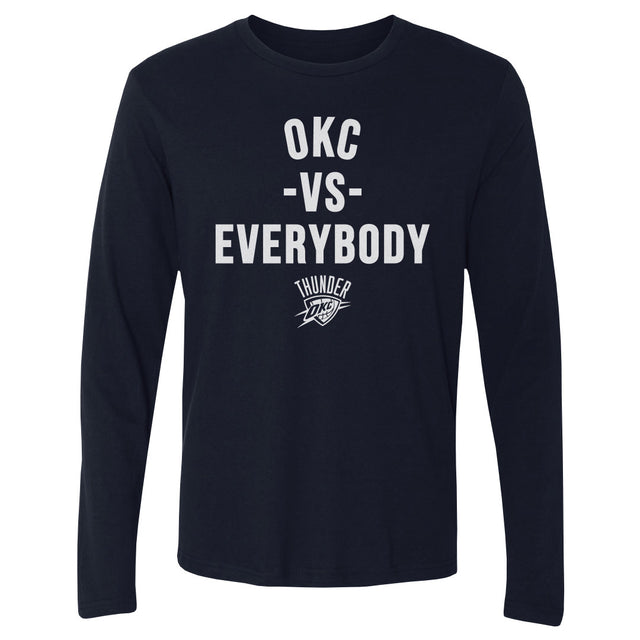 Oklahoma City Thunder Men's Long Sleeve T-Shirt | 500 LEVEL