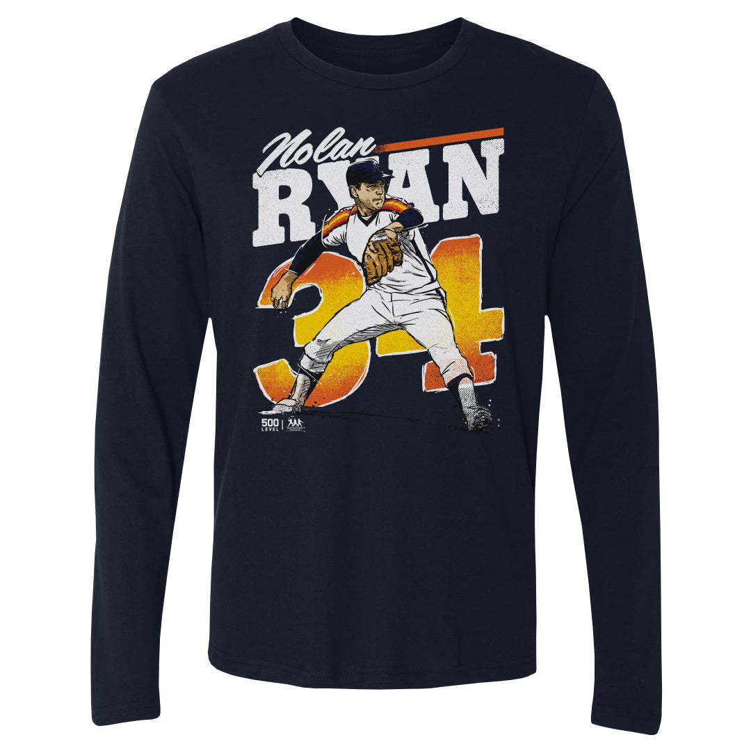 Nolan Ryan Men's Long Sleeve T-Shirt | 500 LEVEL